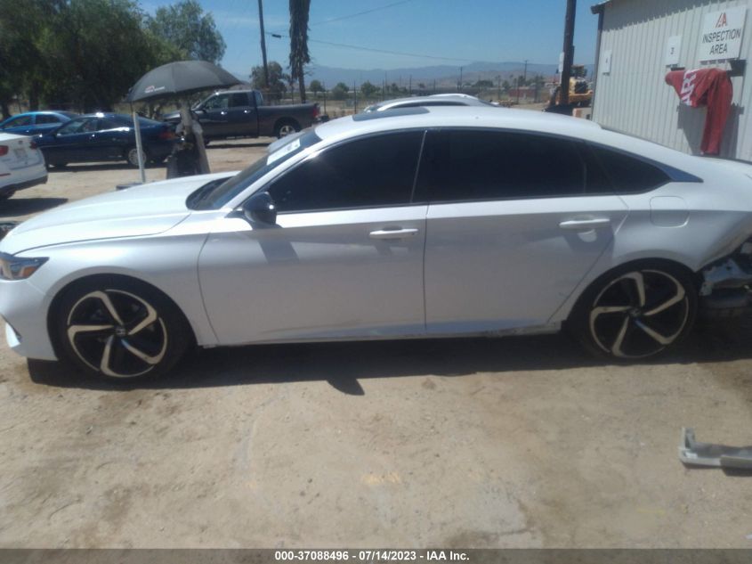 2021 HONDA ACCORD SEDAN SPORT - 1HGCV2F30MA010010
