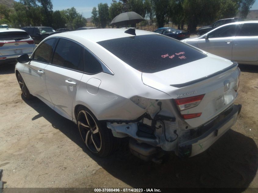 2021 HONDA ACCORD SEDAN SPORT - 1HGCV2F30MA010010
