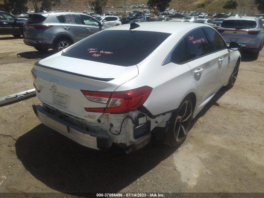 2021 HONDA ACCORD SEDAN SPORT - 1HGCV2F30MA010010