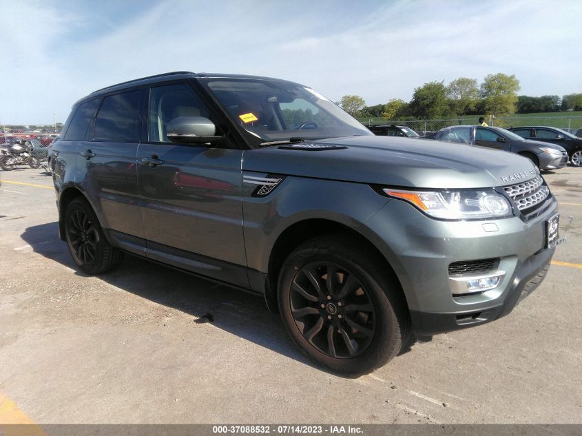 2016 LAND ROVER RANGE ROVER SPORT HSE - SALWR2KF4GA592710