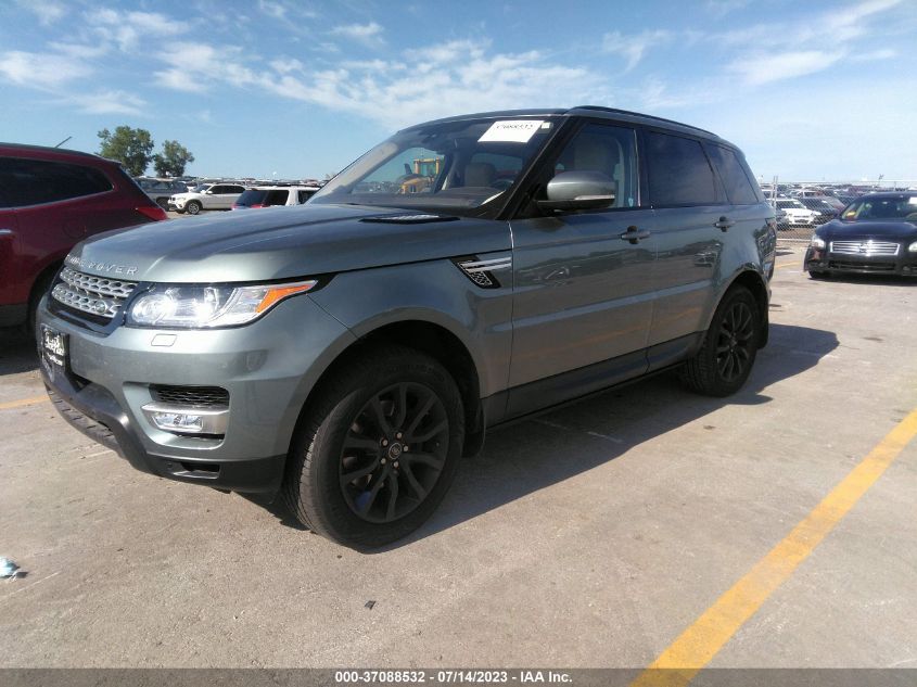 2016 LAND ROVER RANGE ROVER SPORT HSE - SALWR2KF4GA592710
