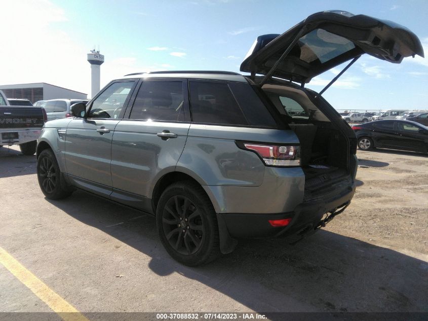 2016 LAND ROVER RANGE ROVER SPORT HSE - SALWR2KF4GA592710