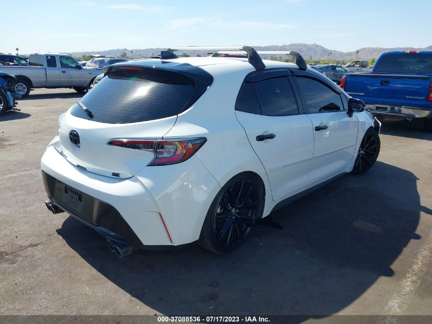 2020 TOYOTA COROLLA HATCHBACK SE/XSE/NIGHTSHADE JTND4RBE3L3074837
