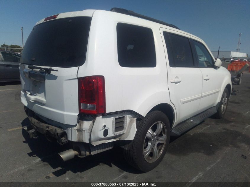 2014 HONDA PILOT EX-L - 5FNYF3H79EB021510