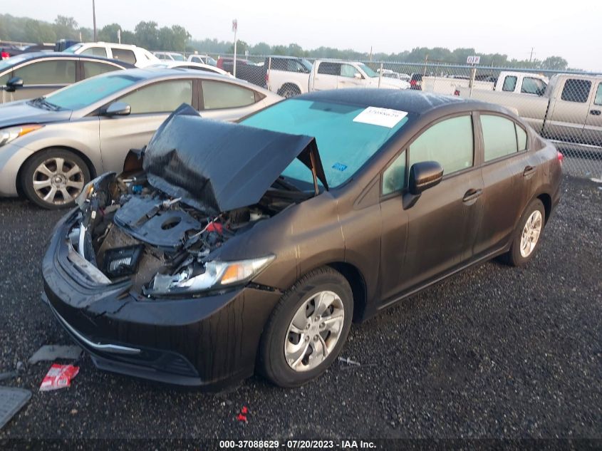 2014 HONDA CIVIC SEDAN LX - 2HGFB2F53EH523455