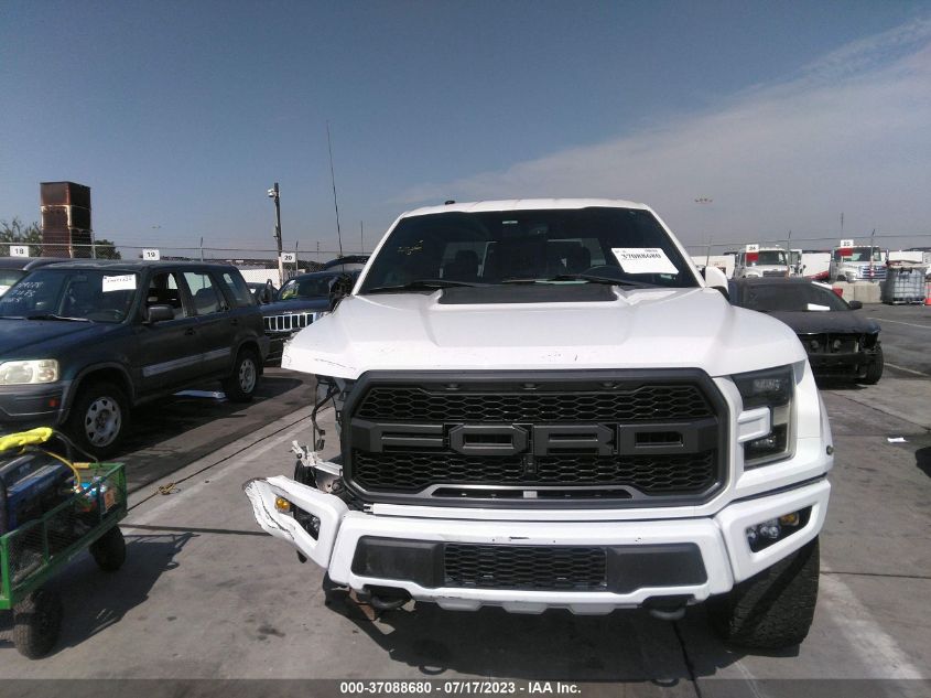 2018 FORD F-150 RAPTOR - 1FTFW1RG3JFD89052