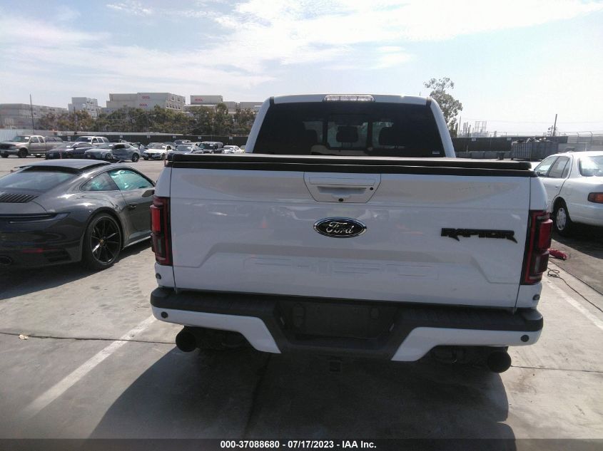 2018 FORD F-150 RAPTOR - 1FTFW1RG3JFD89052