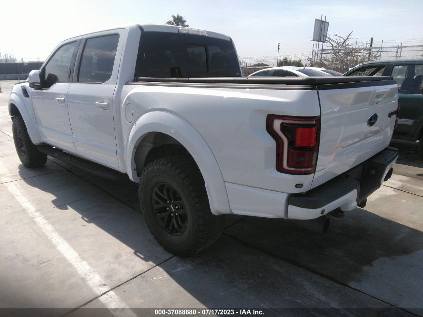 2018 FORD F-150 RAPTOR - 1FTFW1RG3JFD89052