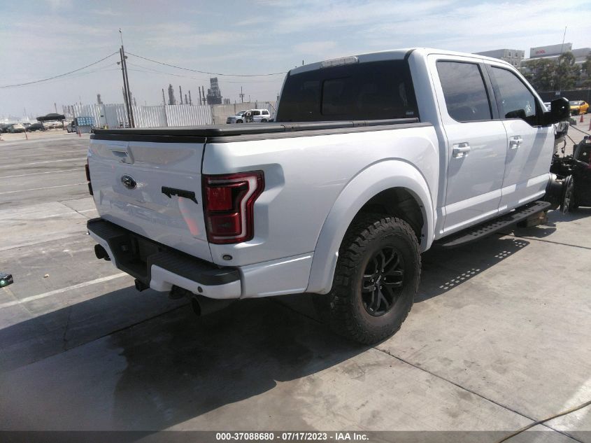 2018 FORD F-150 RAPTOR - 1FTFW1RG3JFD89052