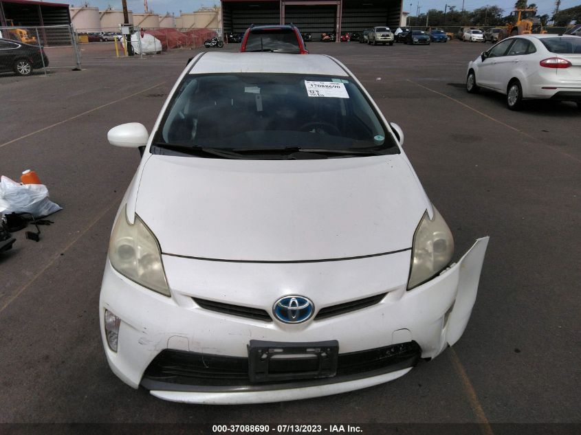 2013 TOYOTA PRIUS ONE/TWO/THREE/FOUR/FIVE - JTDKN3DU4D5616933