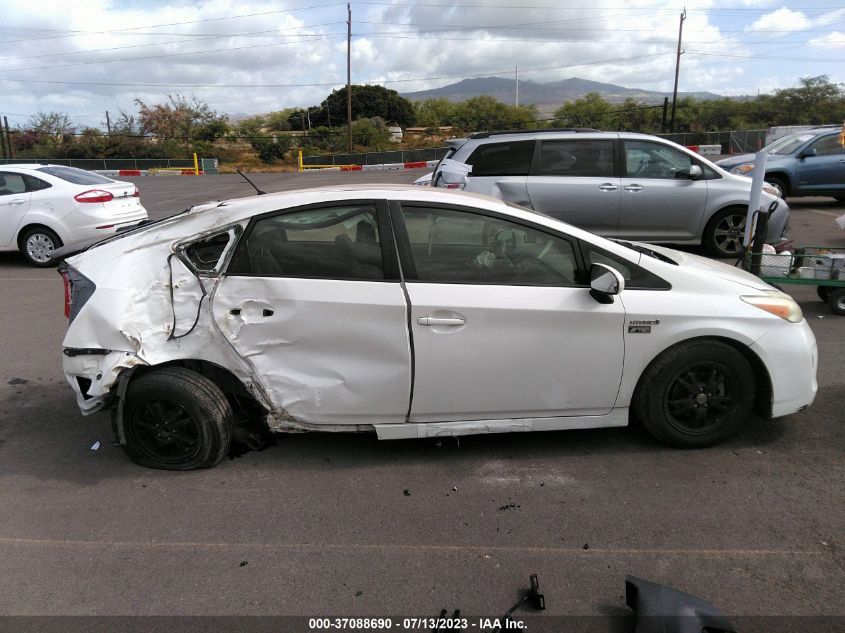 2013 TOYOTA PRIUS ONE/TWO/THREE/FOUR/FIVE - JTDKN3DU4D5616933