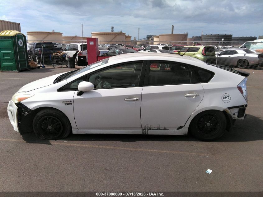 2013 TOYOTA PRIUS ONE/TWO/THREE/FOUR/FIVE - JTDKN3DU4D5616933