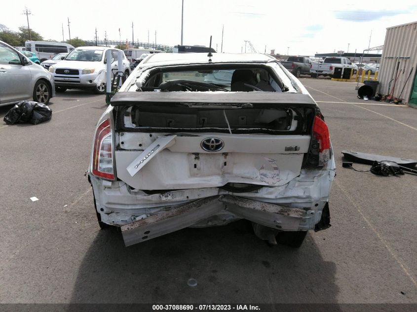 2013 TOYOTA PRIUS ONE/TWO/THREE/FOUR/FIVE - JTDKN3DU4D5616933