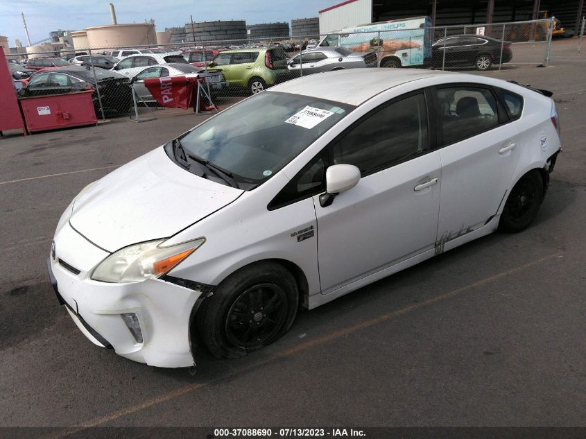 2013 TOYOTA PRIUS ONE/TWO/THREE/FOUR/FIVE - JTDKN3DU4D5616933