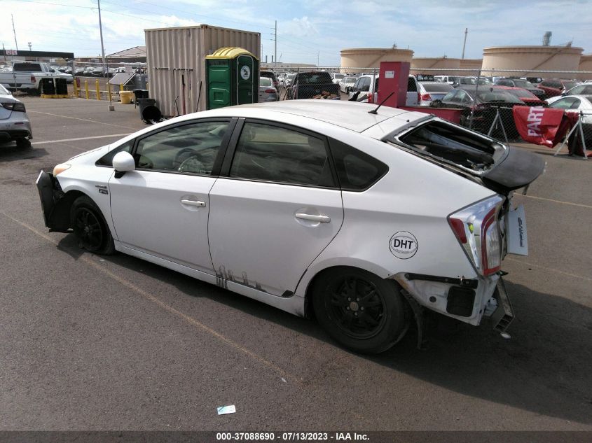 2013 TOYOTA PRIUS ONE/TWO/THREE/FOUR/FIVE - JTDKN3DU4D5616933