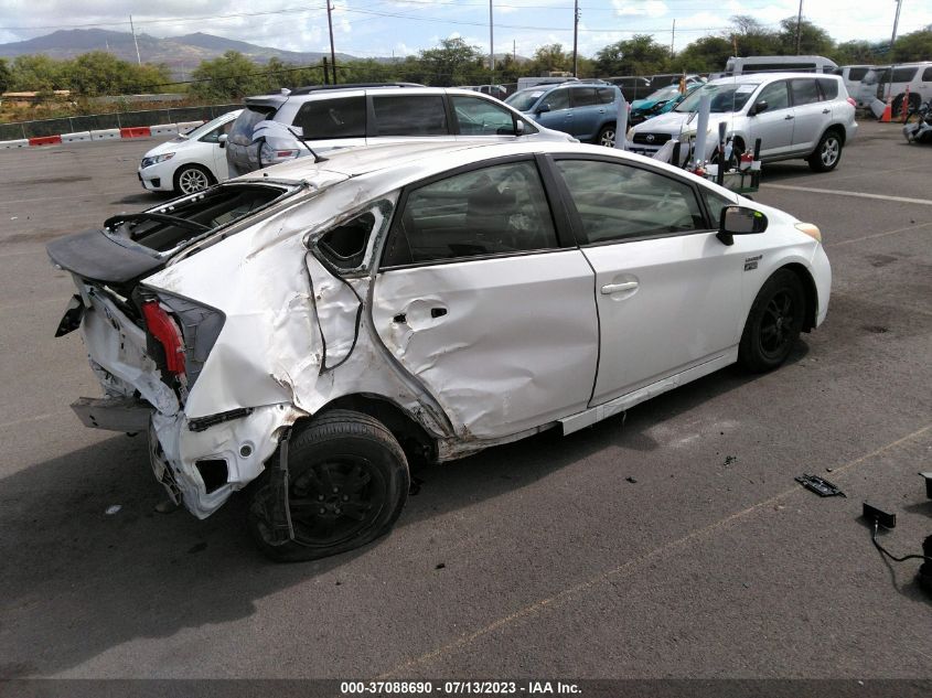 2013 TOYOTA PRIUS ONE/TWO/THREE/FOUR/FIVE - JTDKN3DU4D5616933