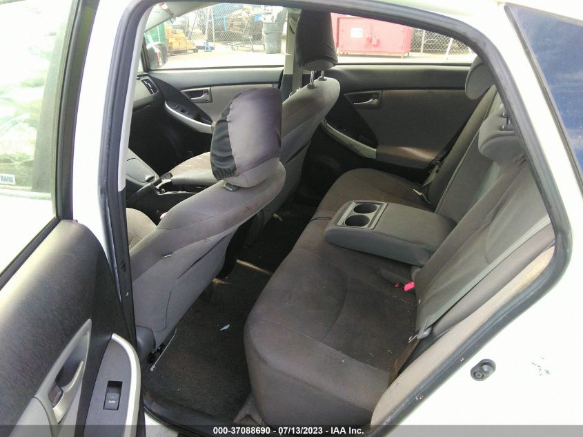 2013 TOYOTA PRIUS ONE/TWO/THREE/FOUR/FIVE - JTDKN3DU4D5616933