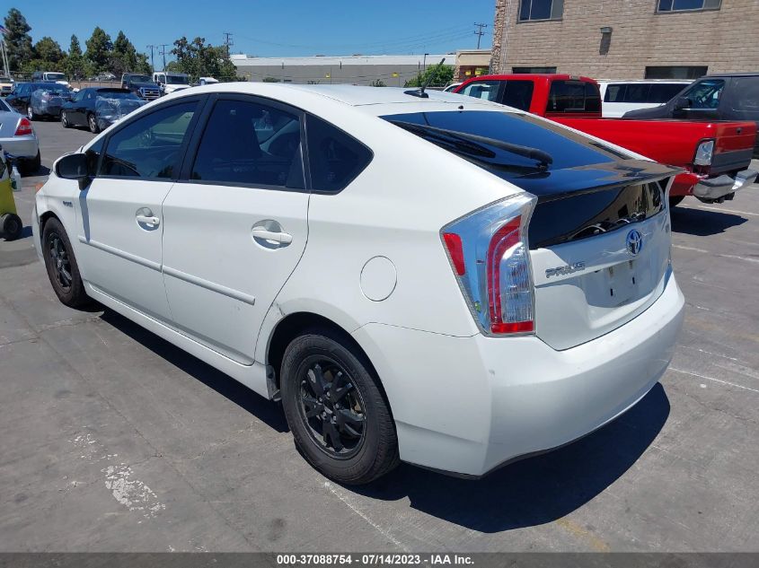2015 TOYOTA PRIUS FOUR - JTDKN3DU1F1912339
