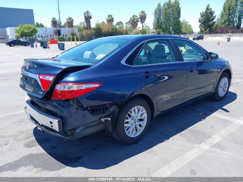 2017 TOYOTA CAMRY XLE/SE/LE/XSE - 4T1BF1FK5HU620428