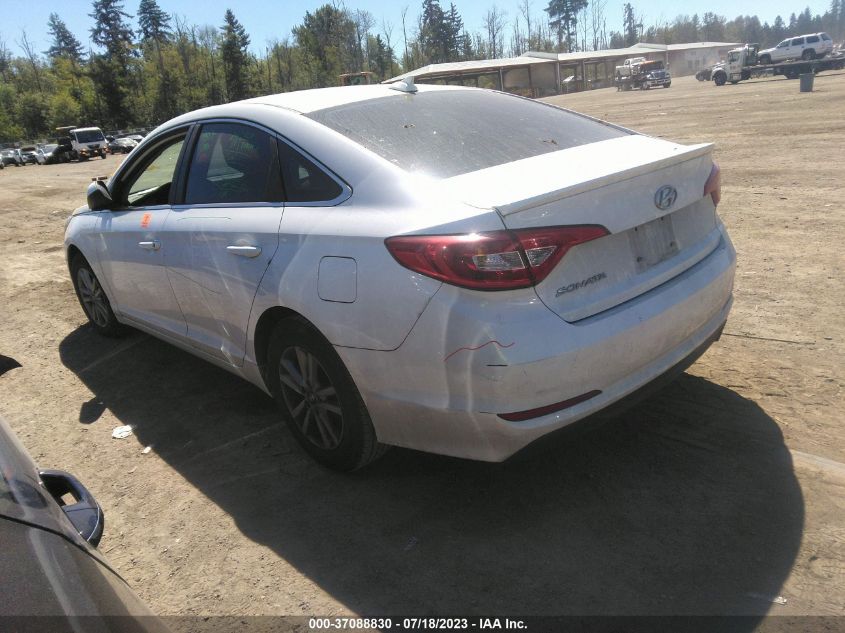 2016 HYUNDAI SONATA 2.4L SE - 5NPE24AF5GH372960