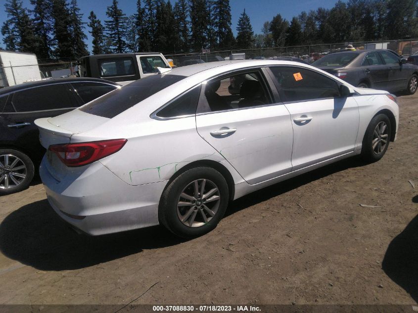 2016 HYUNDAI SONATA 2.4L SE - 5NPE24AF5GH372960