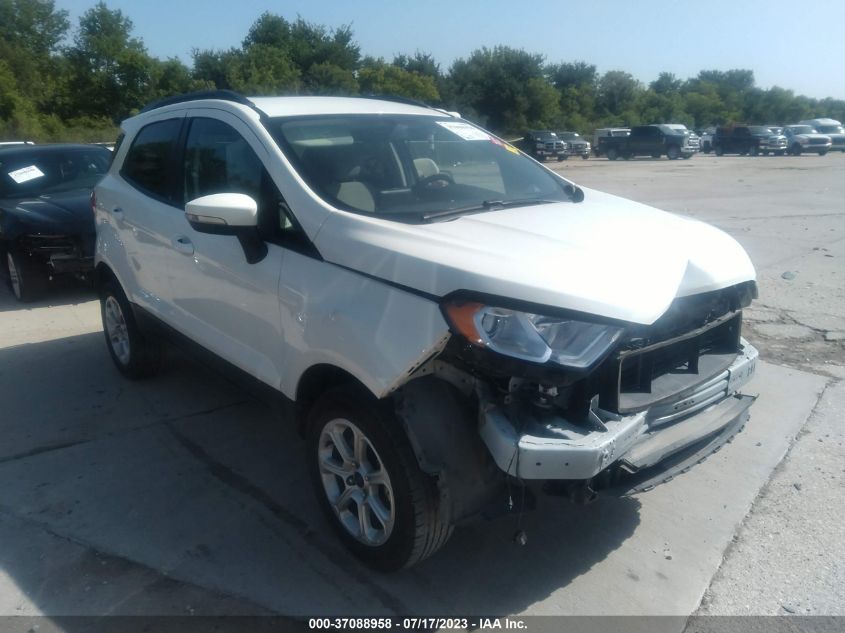 2020 FORD ECOSPORT SE - MAJ6S3GL0LC338769