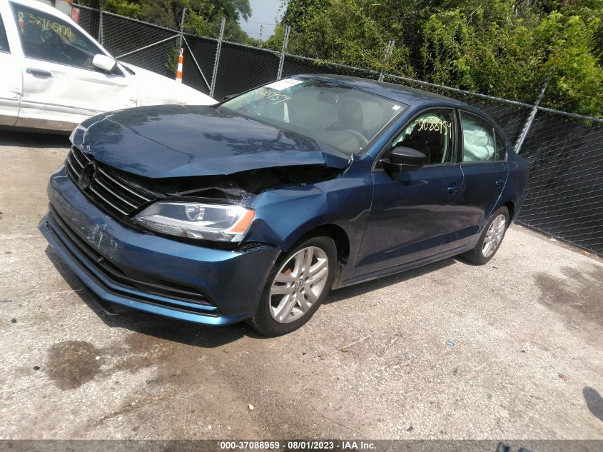 2015 VOLKSWAGEN JETTA SEDAN 2.0L S - 3VW2K7AJ3FM249219