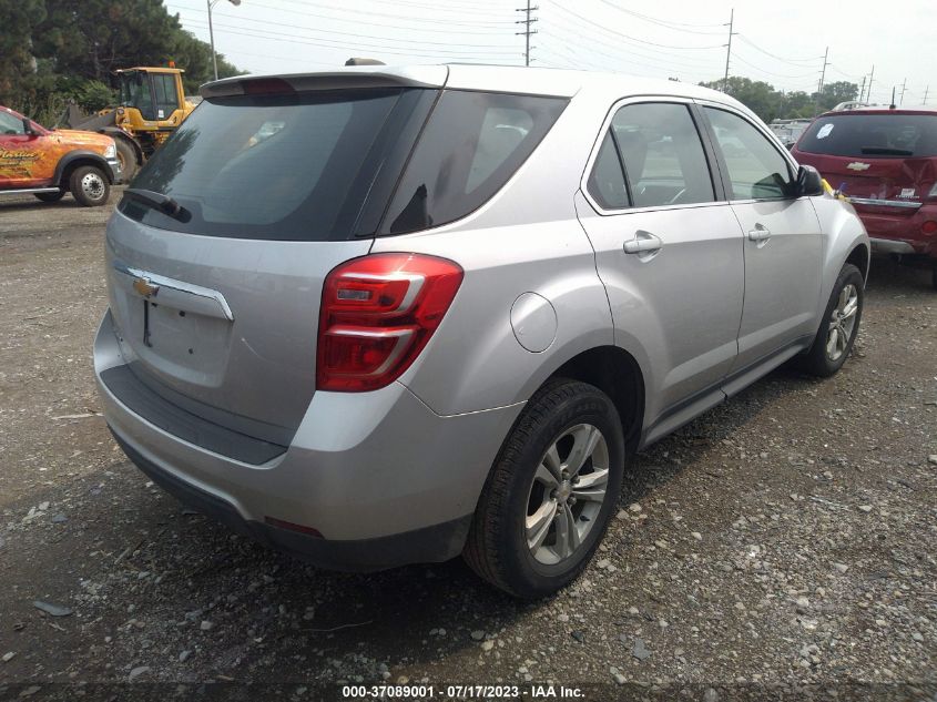 2017 CHEVROLET EQUINOX LS - 2GNALBEKXH1571603
