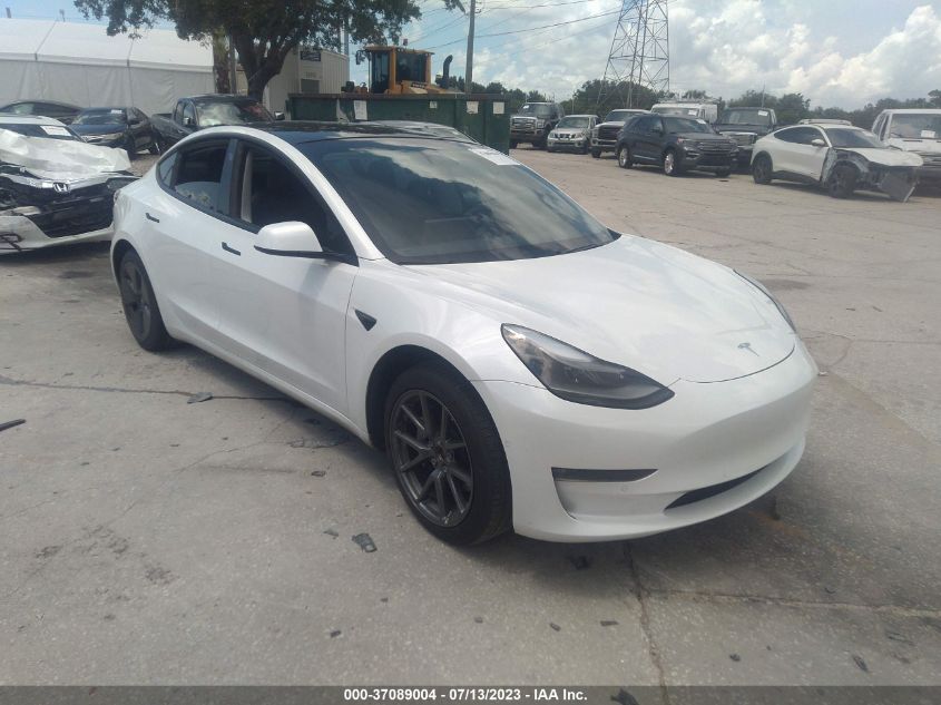 2021 TESLA MODEL 3 LONG RANGE - 5YJ3E1EB0MF974776