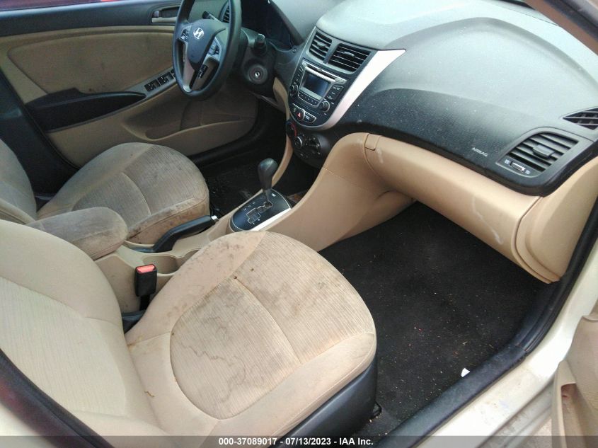 2015 HYUNDAI ACCENT GLS - KMHCT4AE2FU939430