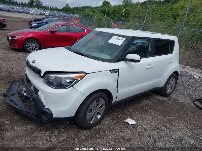 2016 KIA SOUL BASE - KNDJN2A28G7267065