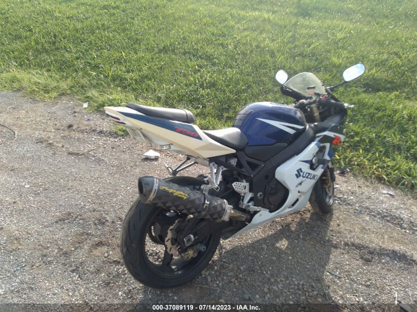 2004 SUZUKI GSX-R750 K - JS1GR7JA142105428
