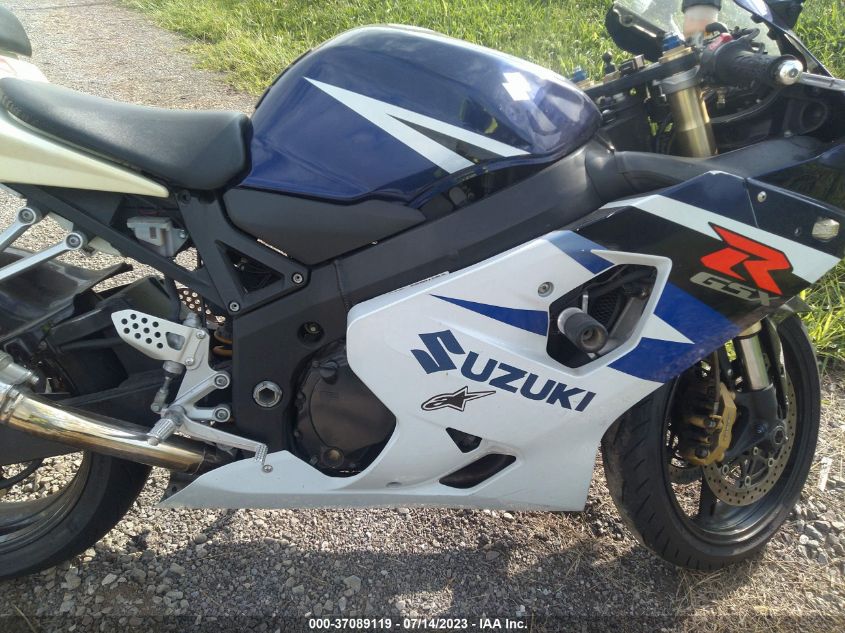 2004 SUZUKI GSX-R750 K - JS1GR7JA142105428