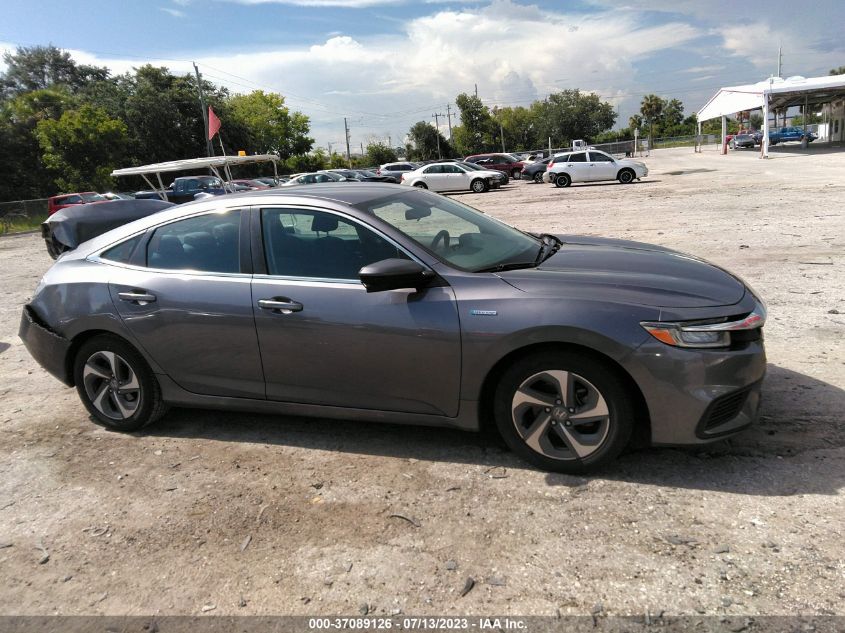 2019 HONDA INSIGHT EX - 19XZE4F52KE000711