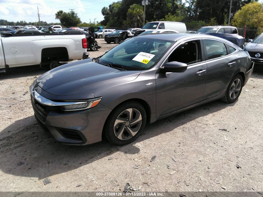 2019 HONDA INSIGHT EX - 19XZE4F52KE000711