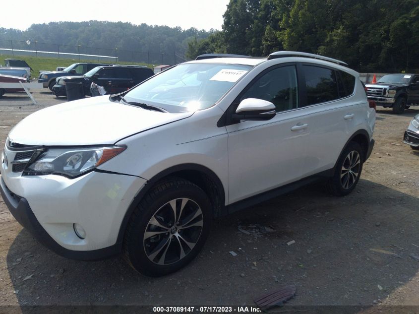2015 TOYOTA RAV4 LIMITED - 2T3DFREV5FW364511