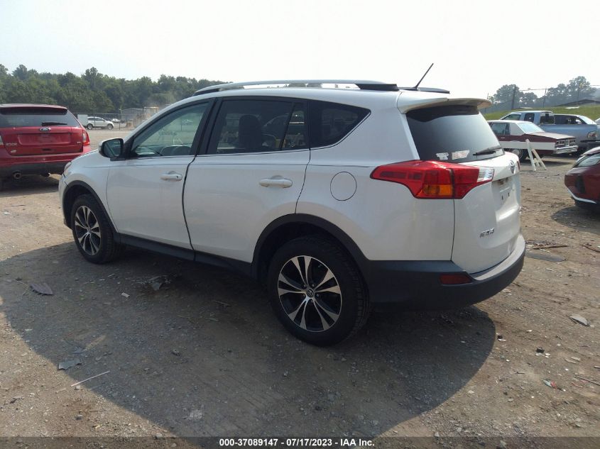 2015 TOYOTA RAV4 LIMITED - 2T3DFREV5FW364511
