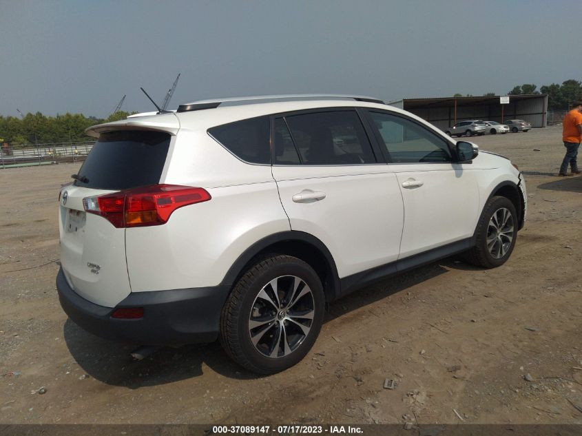 2015 TOYOTA RAV4 LIMITED - 2T3DFREV5FW364511