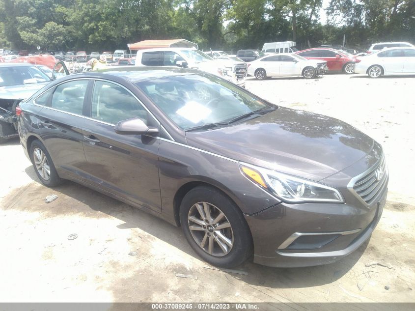 2016 HYUNDAI SONATA 2.4L SE - 5NPE24AF0GH279134