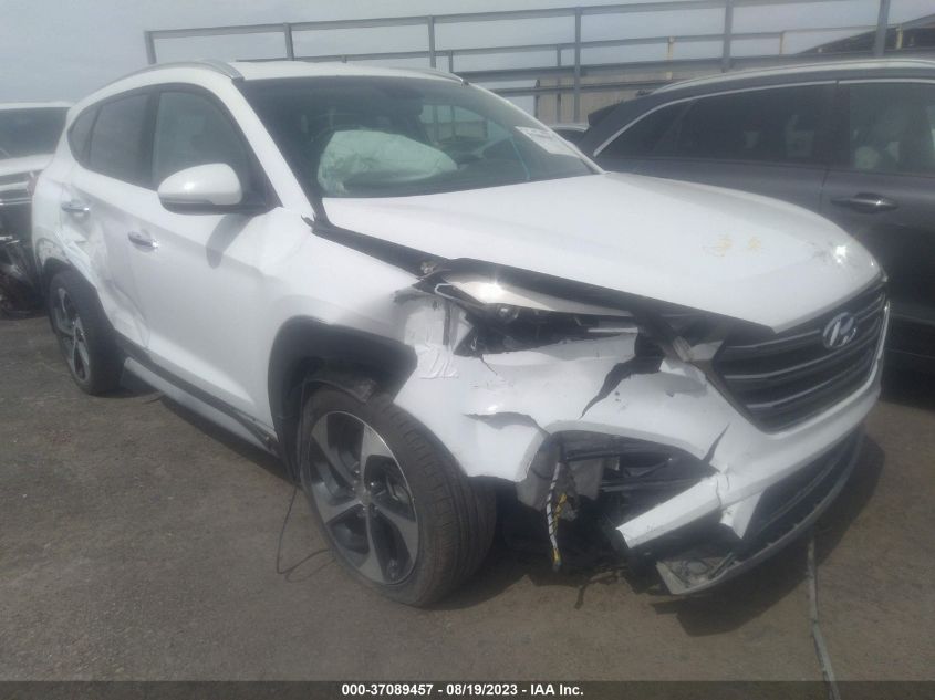 2017 HYUNDAI TUCSON LIMITED - KM8J33A21HU398462