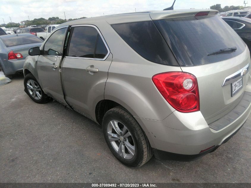 2013 CHEVROLET EQUINOX LS - 2GNALBEK5D6412226