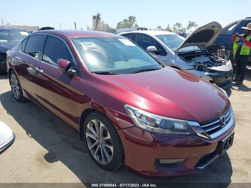 2014 HONDA ACCORD SEDAN SPORT - 1HGCR2F59EA295121
