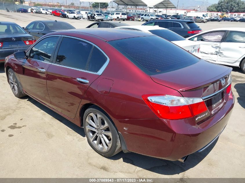 2014 HONDA ACCORD SEDAN SPORT - 1HGCR2F59EA295121