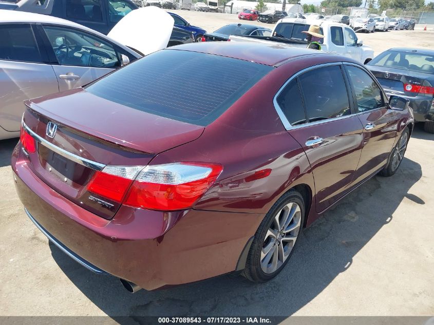 2014 HONDA ACCORD SEDAN SPORT - 1HGCR2F59EA295121
