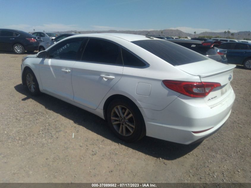 2016 HYUNDAI SONATA 2.4L SE - 5NPE24AF2GH340466