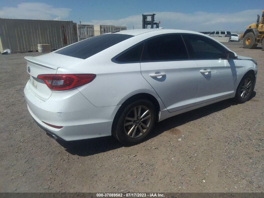 2016 HYUNDAI SONATA 2.4L SE - 5NPE24AF2GH340466