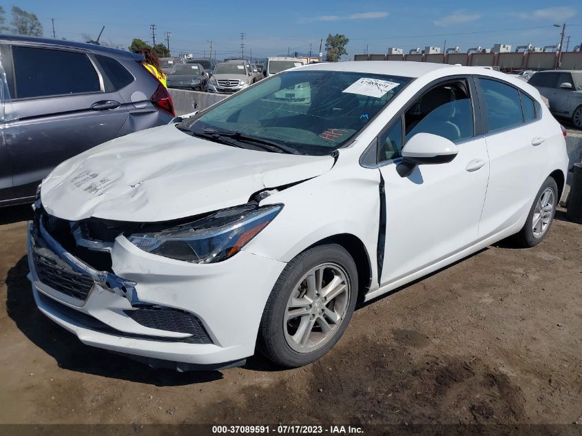 2017 CHEVROLET CRUZE LT - 3G1BE6SMXHS569304