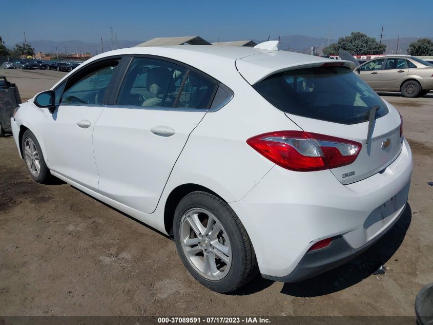 2017 CHEVROLET CRUZE LT - 3G1BE6SMXHS569304