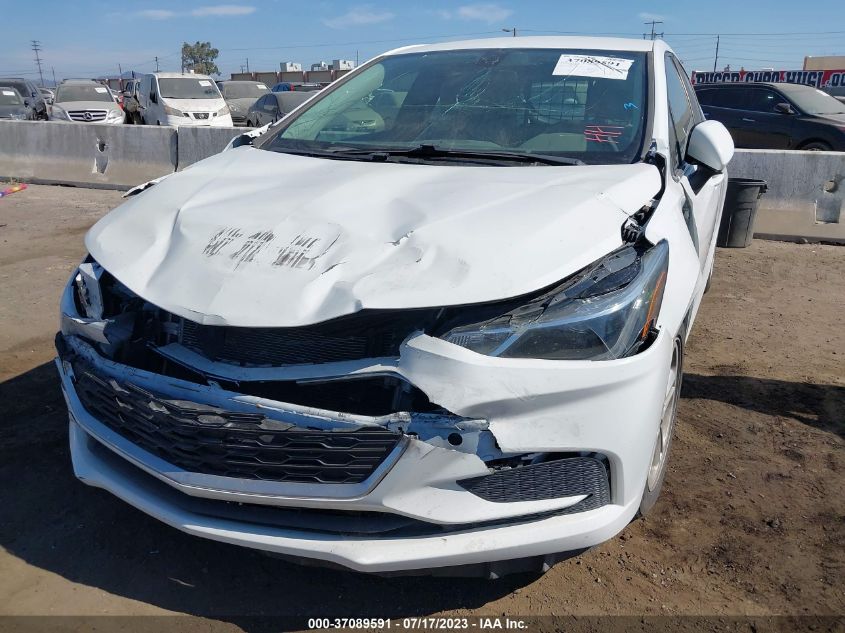 2017 CHEVROLET CRUZE LT - 3G1BE6SMXHS569304