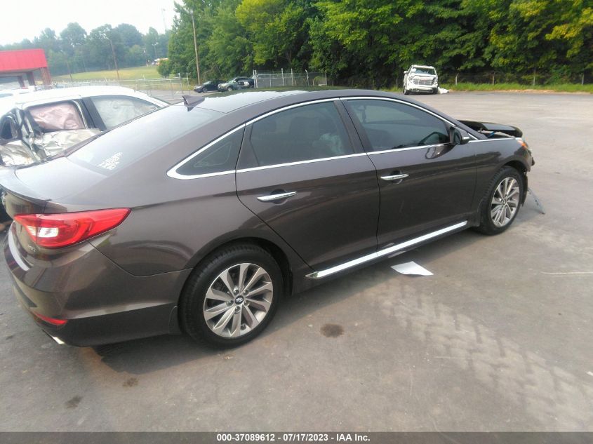 2015 HYUNDAI SONATA 2.4L SPORT - 5NPE34AF7FH206614